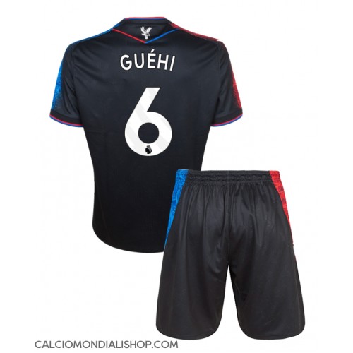 Maglie da calcio Crystal Palace Marc Guehi #6 Terza Maglia Bambino 2024-25 Manica Corta (+ Pantaloni corti)